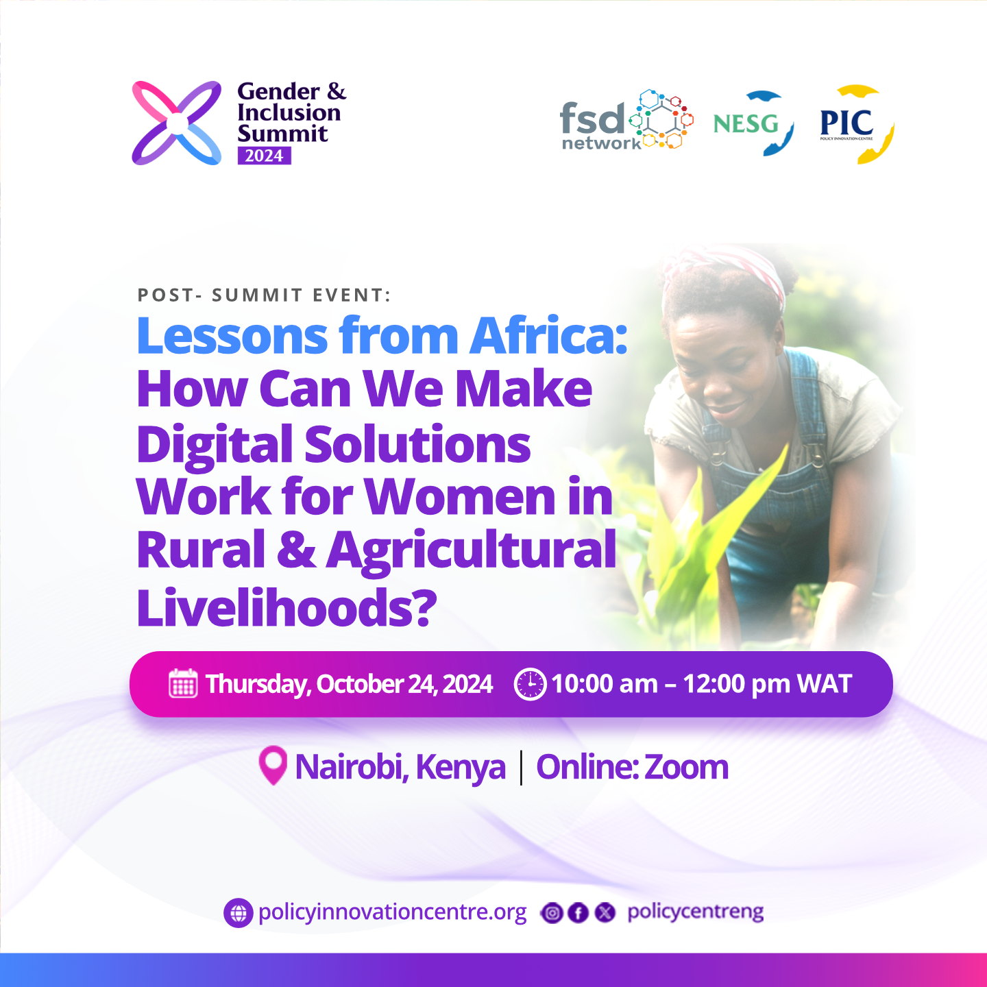 Lessons from Africa: How Can We Make Digital Solutions Work for Women in Rural & Agricultural Livelihoods