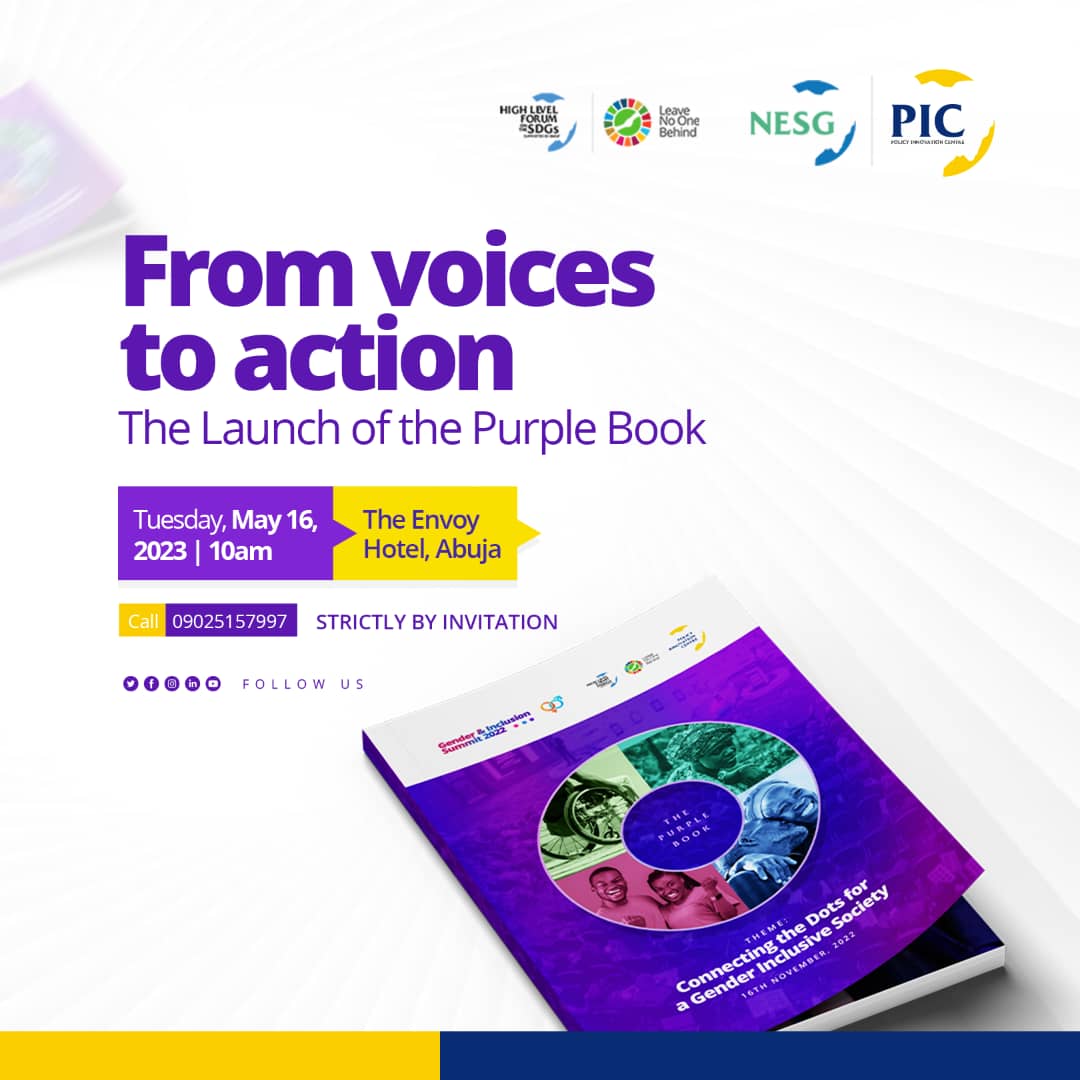 Event | From voices to action: The Launch of the Purple Book