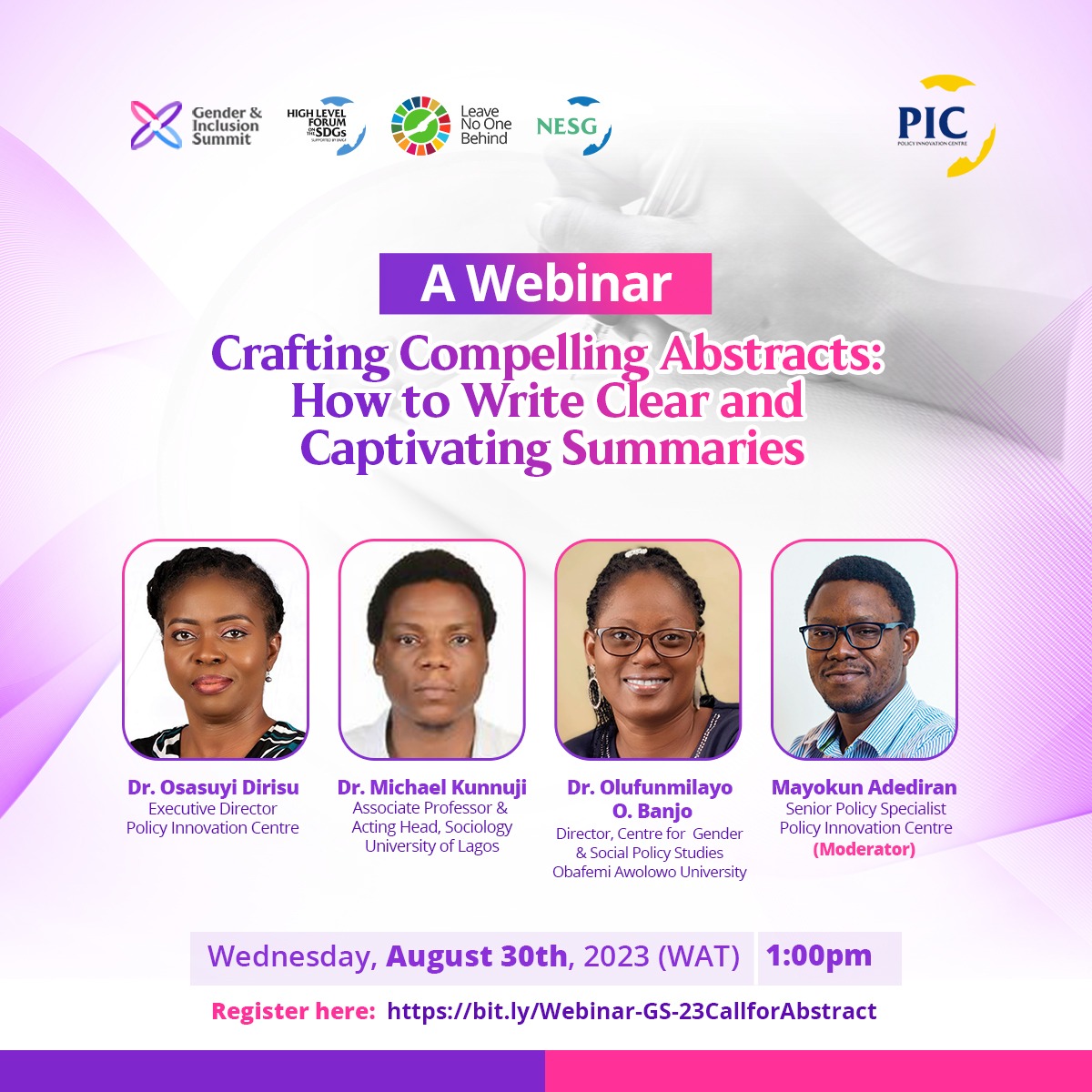Event | Crafting Compelling Abstracts: How to Write Clear and Captivating Summaries